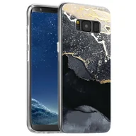 Etui i futerały do telefonów - Etui ochronne na telefon Samsung Galaxy S8 Plus z motywem marmuru Silikonowe wąskie etui na telefon komórkowy - miniaturka - grafika 1