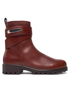 ECCO Botki Modtray W 49019301053 Brązowy - Botki damskie - miniaturka - grafika 1