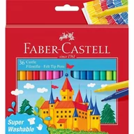 Flamastry - Faber Castell Flamastry Zamek 36 kolorów FABER CASTELL 440752 - miniaturka - grafika 1