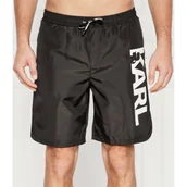 Kąpielówki męskie - Karl Lagerfeld Szorty kąpielowe | Regular Fit - miniaturka - grafika 1