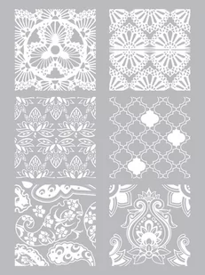 Szablon Sitodruk Motywy Indyjskie - Scrapbooking - miniaturka - grafika 1
