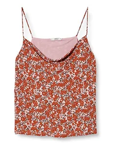 ONLY Damski top Onlaugie Singlet WVN, Cradle Pink, 38 PL - Koszulki i topy damskie - miniaturka - grafika 1