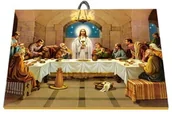Ikony i obrazy sakralne - Ostatnia Wieczerza, obraz ceramiczny - miniaturka - grafika 1