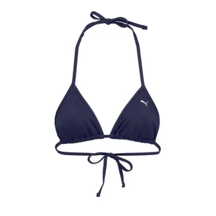 Damski trójkątny góra od bikini Puma, granatowy - Stroje kąpielowe - miniaturka - grafika 1