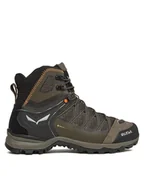 Buty trekkingowe męskie - Salewa Trekkingi Ms Mtn Trainer Lite Mid Gtx 61359-7953 Khaki - miniaturka - grafika 1