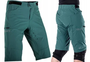 Spodenki rowerowe męskie z wkładką Mtb Leatt Trail 2.0 Teal XL - Spodenki rowerowe - miniaturka - grafika 1