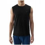 Koszulki męskie - KOSZULKA MĘSKA 4F bezrękawnik M075 T-shirt Top bez rękawów PODKOSZULEK r. L - miniaturka - grafika 1