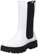 Kozaki damskie - REPLAY Buty dla chłopców i dziewczynek MIZAR półdługie kozaki, 061WHITE, 32 EU - miniaturka - grafika 1