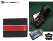 Portfele - Portfel męski ze skóry naturalnej bez zapięcia - miniaturka - grafika 1