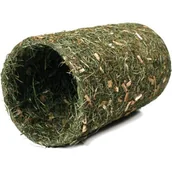 Karma dla gryzoni - JR Farm Tunel z siana + naturalnego drewna M - miniaturka - grafika 1