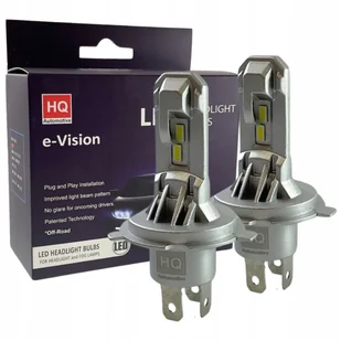 Żarówki H4 Led Canbus 6000k Oryginalny Rozmiar 1:1 Plug&play E-vision Mocne - Żarówki samochodowe - miniaturka - grafika 1