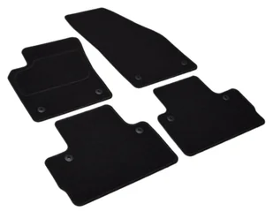 Volvo C30 01/2007-07/2012R. - Czarne Dywaniki Welurowe W Jakości Economy - Dywaniki samochodowe - miniaturka - grafika 1