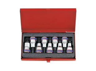 KING TONY Zestaw nasadek 4109PR, 1/2'', TORX T20-T60 - Zestawy narzędziowe - miniaturka - grafika 1