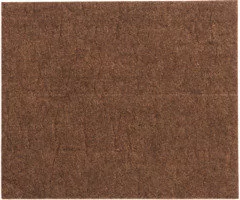 Vorel Podkładki filcowe 100x120 mm brązowe - Inne mocowania - miniaturka - grafika 1