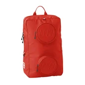Plecaki szkolne i tornistry - Lego Plecak szkolny 1x2 Brick 18L- Czerwony 20204-0021 - miniaturka - grafika 1