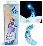 Zakładki do książek - Flexilight Pals Unicorn Blue - Lampka do książki - Thinking Gifts - miniaturka - grafika 1