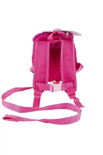 Plecak dziecięcy przedszkolny z paskiem do kontroli rodzicielskiej Świnka Peppa - różowy - Plecaki szkolne i tornistry - miniaturka - grafika 2