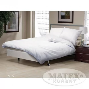 Matex Pościel adamaszkowa hotelowa biały 220x200 mx-220-ad-001 - Pościel - miniaturka - grafika 1