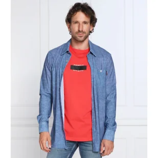 GUESS Koszula tech | Regular Fit - Koszule męskie - miniaturka - grafika 1