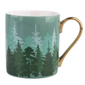 Kubki - MISTY FOREST KUBEK PROSTY ZE ZŁOTYM UCHEM NBC 300 ML DEK. I 01010032034 - miniaturka - grafika 1