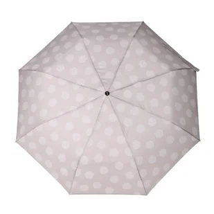 Parasol damski Doppler Fiber Soul półautomatyczny składany beżowy wzór - Parasole - miniaturka - grafika 1