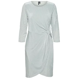 Sukienka damska Vero Moda Mella elegancka zielona welurowa-M - VERO MODA - Sukienki Sukienka damska Vero Moda Mella elegancka zielona welurowa-M - VERO MODA - Sukienki - miniaturka - grafika 1