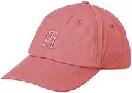 Czapki damskie - Tommy Hilfiger Męska czapka z daszkiem TH Flag Soft Basecap, Dockside Red, jeden rozmiar - miniaturka - grafika 1