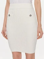 Spódnice - Guess Spódnica ołówkowa 4RGD00 5661Z Beżowy Slim Fit - miniaturka - grafika 1