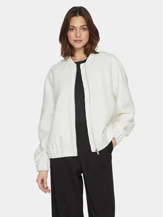 Vila Kurtka bomber Lyra 14088154 Écru Regular Fit - Kurtki damskie - miniaturka - grafika 1