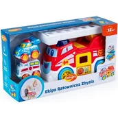 Samochody i pojazdy dla dzieci - Dumel EKIPA RATUNKOWA ZBYSIA Wóz Strażacki Pojazdy 0000036875 - miniaturka - grafika 1