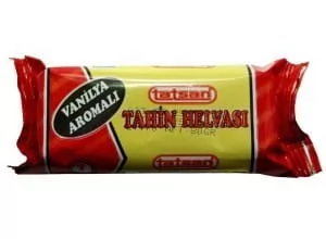 Chałwa Turecka z sezamu z wanilią (Tahin helvasi) 60g - Inne słodycze - miniaturka - grafika 1