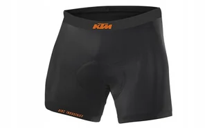 Spodenki Rowerowe Ktm bike ind.XS/S Czarno-pomarań Fv!! - Spodenki rowerowe - miniaturka - grafika 1