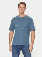 Koszulki męskie - Jack&Jones T-Shirt Star 12234746 Zielony Relaxed Fit - miniaturka - grafika 1