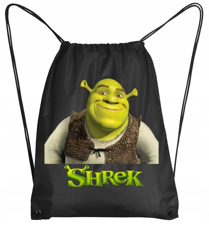 3127 PLECAK WOREK SZKOLNY SHREK FIONA KOT W BUTACH