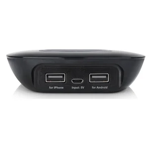 Budi - Ładowarka bezprzewodowa Qi oraz + porty USB (Czarny) - Ładowarki do telefonów - miniaturka - grafika 3