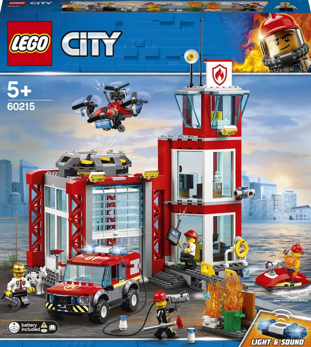 LEGO City Remiza strażacka 60215