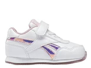 Buty dziecięce Reebok FY4819 ROYAL CL Białe - Buty dla dziewczynek - miniaturka - grafika 1