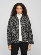 Kurtki damskie - Noisy may Kurtka w kolorze szaro-czarnym - miniaturka - grafika 1
