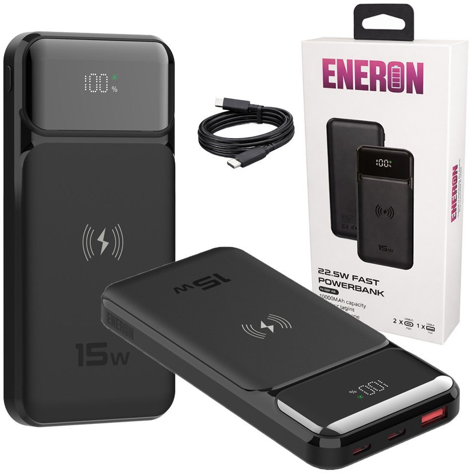 Powerbank V-TAC Powerbank ładowanie USB-C 22.5W 10000mAh