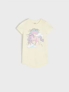 Piżamy dla dziewczynek - Sinsay - Koszula nocna - żółty - grafika 1