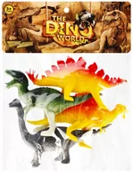 Figurki dla dzieci - Mega Creative, Dinozaury figurki, 4 szt., 498700 - miniaturka - grafika 1