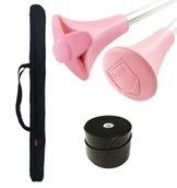 Pozostały sprzęt i akcesoria do ćwiczeń - Pałka Mażoretkowa Różowy - Zestaw - miniaturka - grafika 1