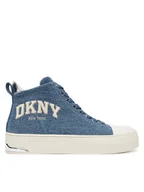 Trampki damskie - DKNY Trampki Yaser K3566923 Granatowy - miniaturka - grafika 1