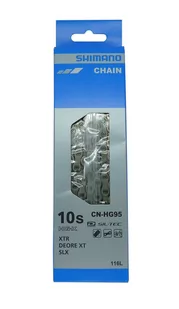 Shimano Deore Xt Cn-Hg95 - Łańcuch Rowerowy Mtb 116 Ogniw, 10Rz - Łańcuchy rowerowe - miniaturka - grafika 1