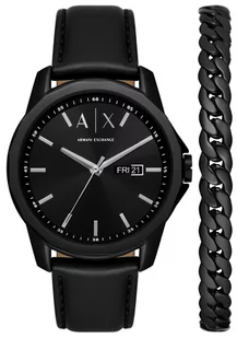 Zegarek Zegarek Armani Exchange AX7147SET BANKS GIFT SET - Zegarki męskie - miniaturka - grafika 1