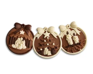 Zawieszka choinkowa 60 g E.Wedel - Czekolada - miniaturka - grafika 1