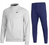 Dresy męskie - 4F OCIEPLANY MÄSKI DRES BAWEĹNA KOMPLET BLUZA SPODNIE / rozm XXXL 3XL - miniaturka - grafika 1