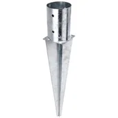 Kotwy - Tuleja ziemna wbijana ⌀101 x 150 x 600 - miniaturka - grafika 1