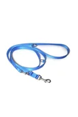 Smycze dla psów - Smycz taśma ALIZOO A-034, 20 mm x 220 cm niebieska - miniaturka - grafika 1