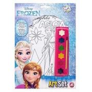 Zabawki kreatywne - AS COMPANY Plakaty z farbkami Frozen - miniaturka - grafika 1